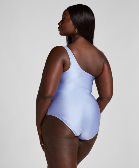 Maillot de bain Shaping Shell Mesh, Bleu