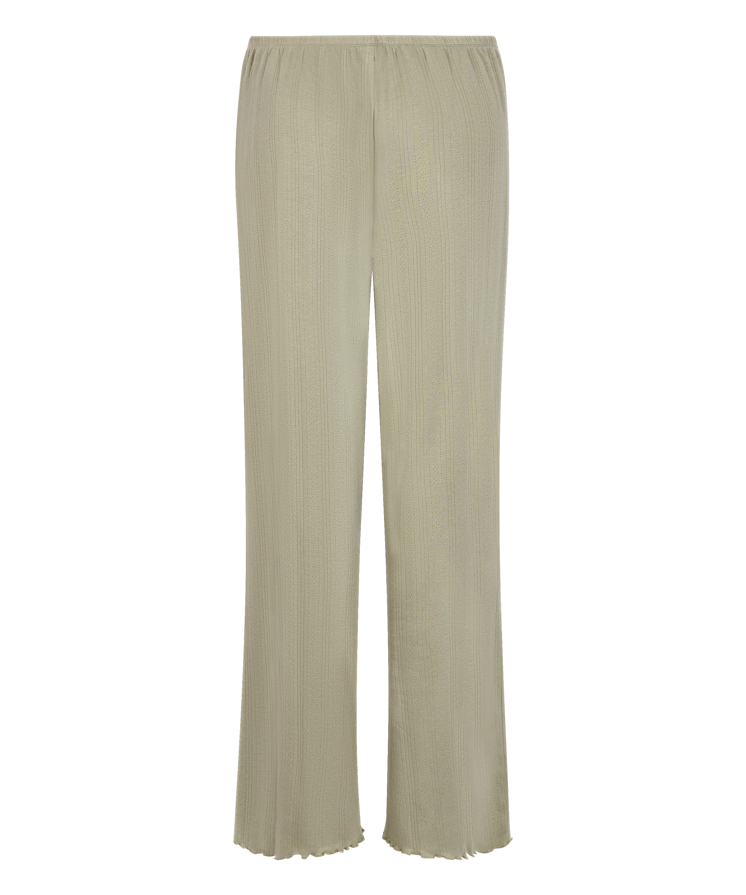 Pyjama Hose Loose Pointelle, Grün, main