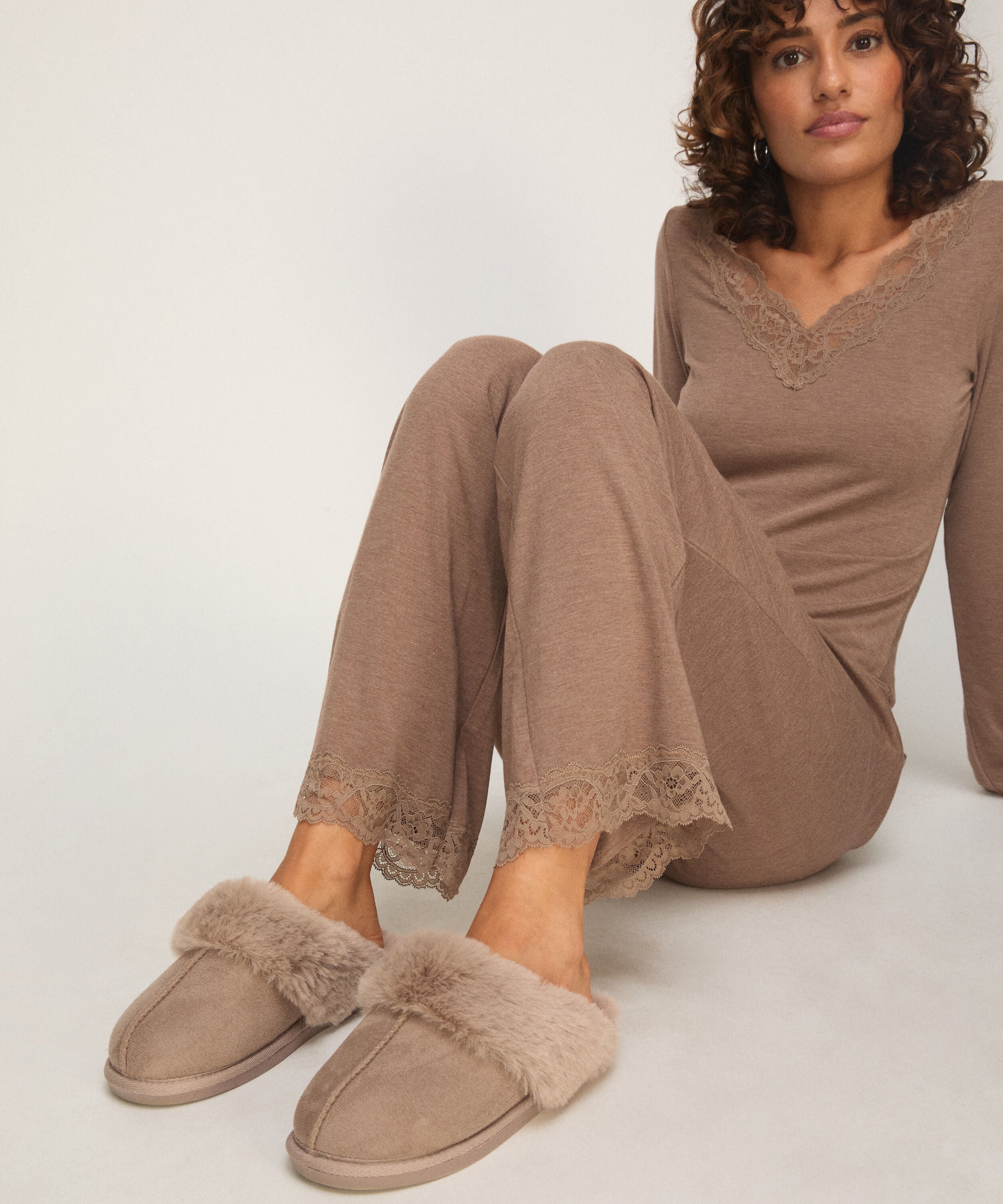 Chaussons Daim