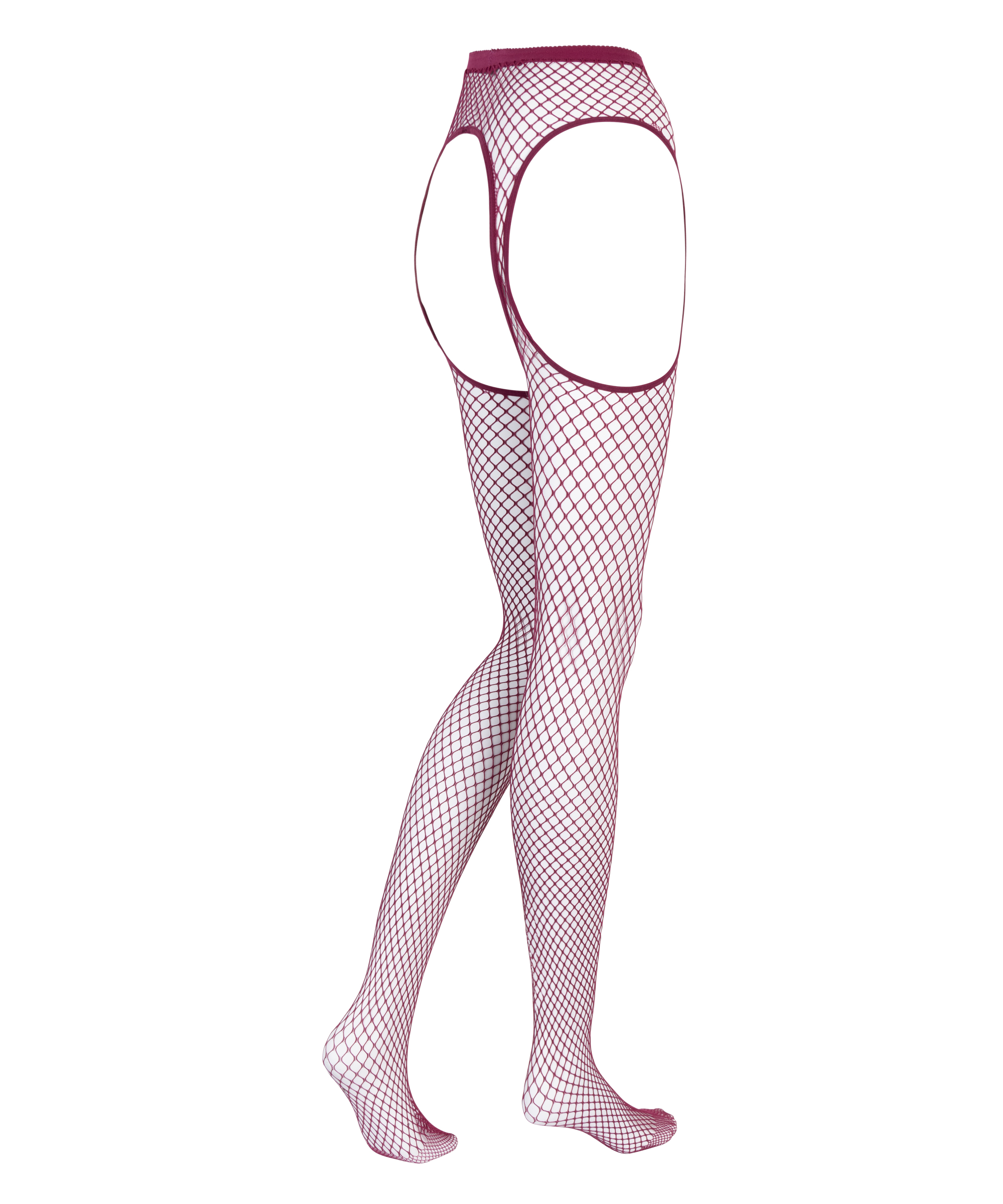 Private Strumpfhose Offener Hintern, Rot, main