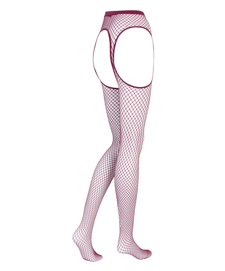 Private Strumpfhose Offener Hintern, Rot