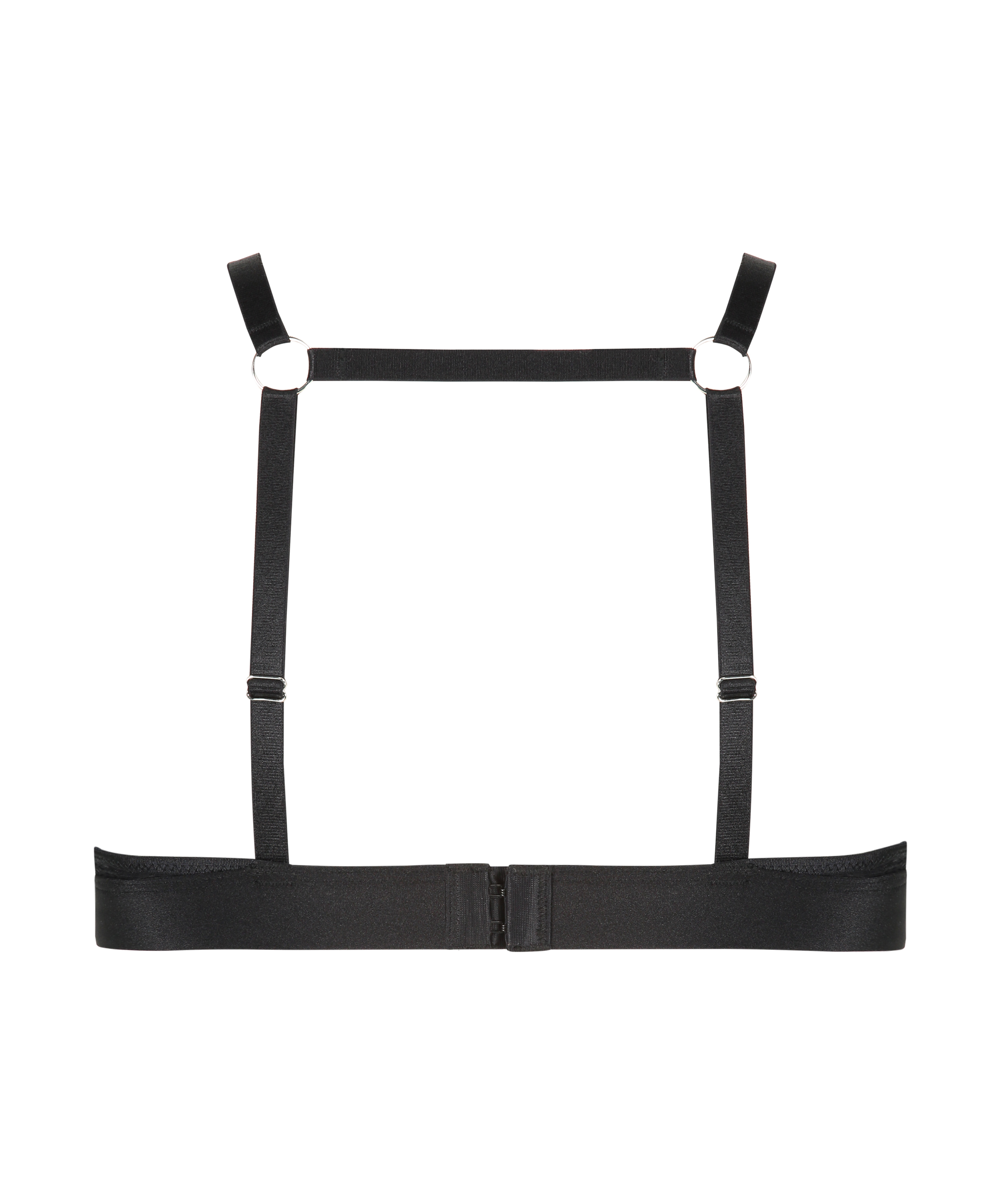 Bralette Duckie, Noir, main