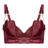 Soutien-gorge &agrave; armatures rembourr&eacute; longline Marjolein, Rouge