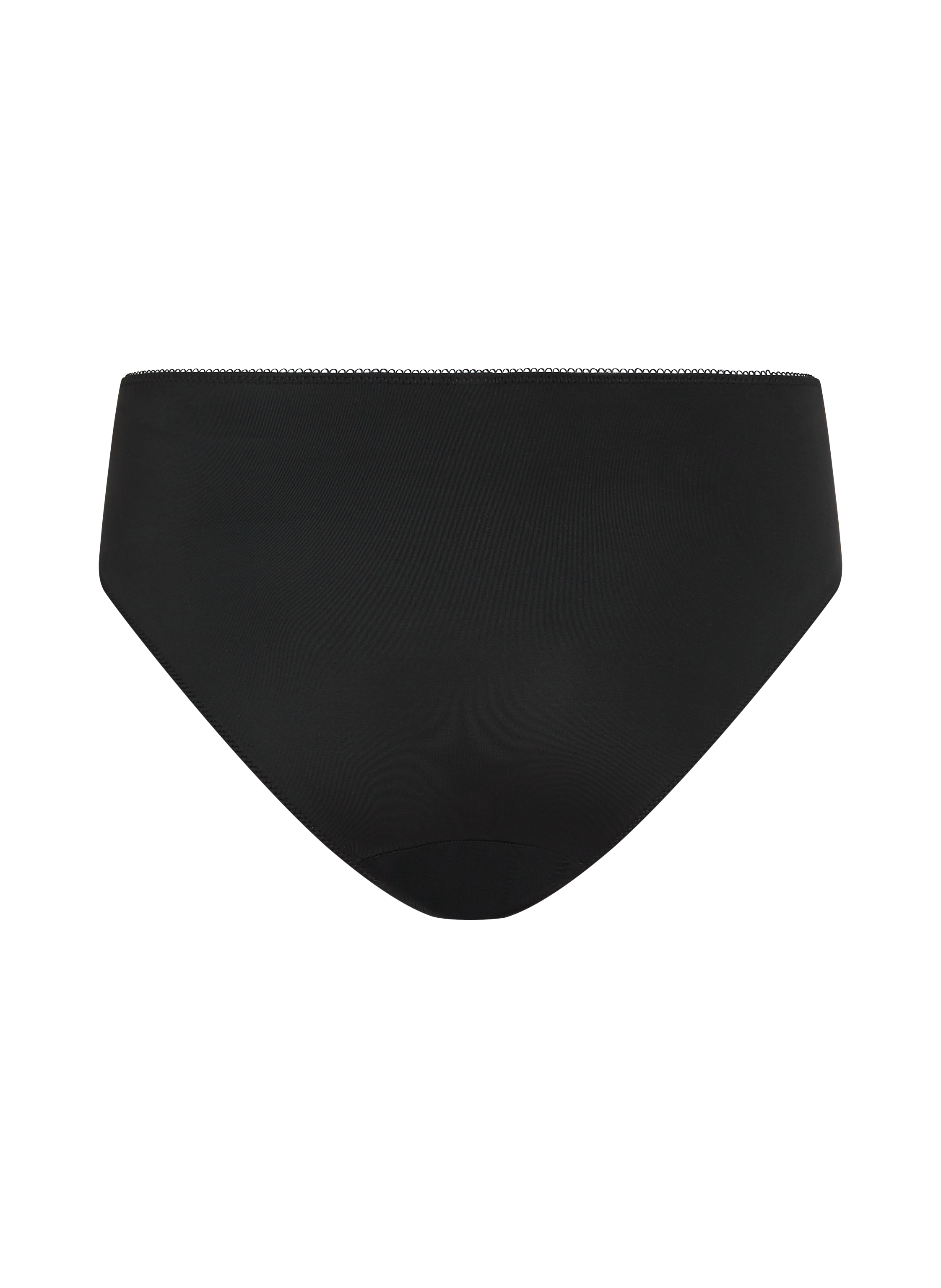 Slip taille haute Diva, Noir, main