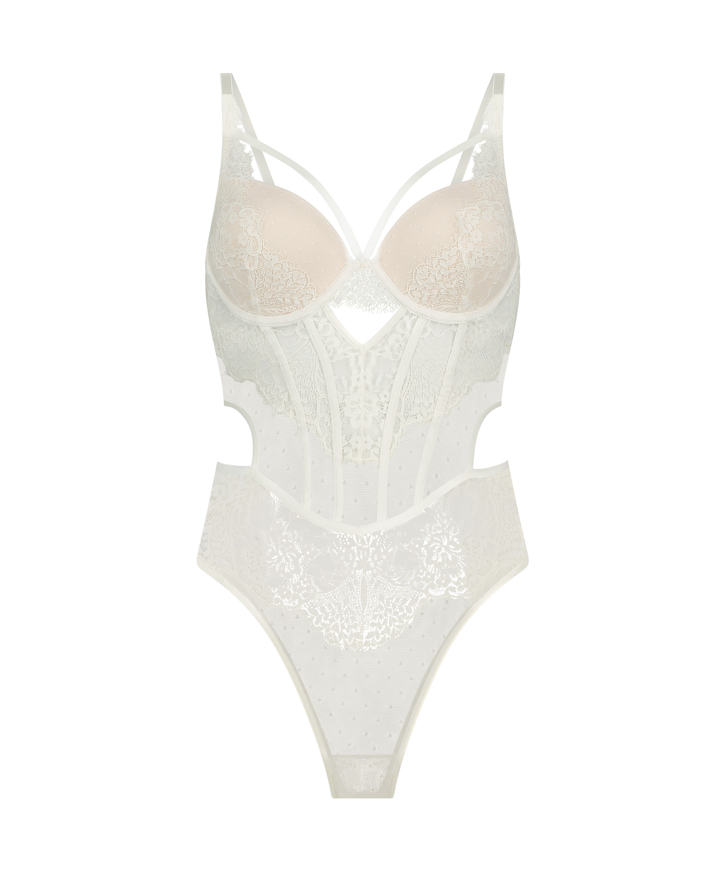 Body Arabella, Blanc, main