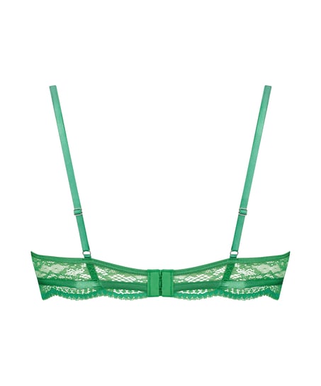 Soutien-gorge non-rembourr&eacute; &agrave; armatures Isabelle, Vert