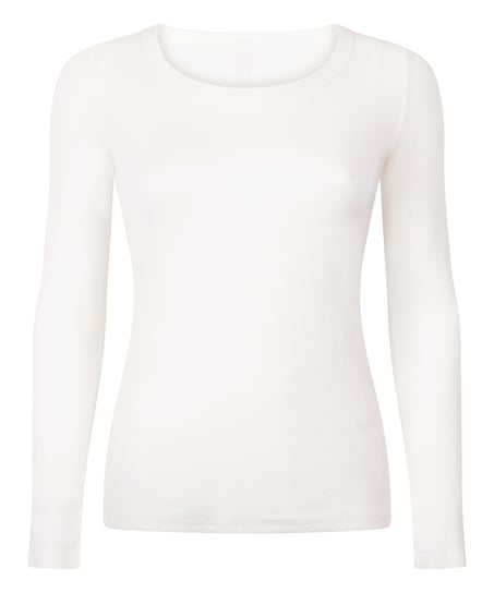 Top de pyjama Coton, Blanc