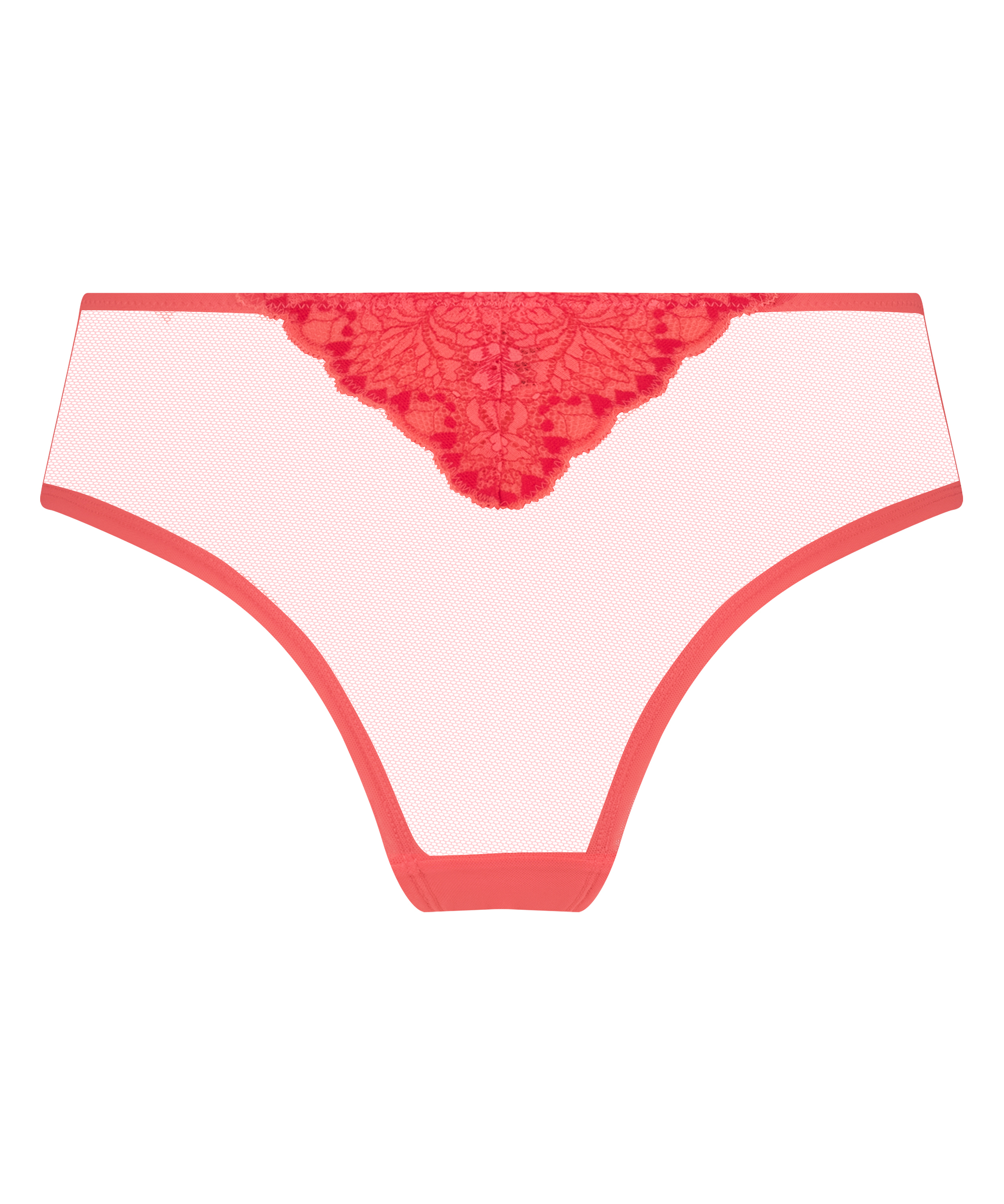 Slip br&eacute;silien Cherry, Rose, main