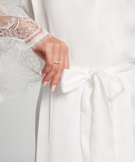 Kimono Satin, Wei&szlig;