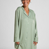 Robe-chemise en satin Ayla, Vert