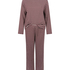 Pyjama en jersey de coton, Violet