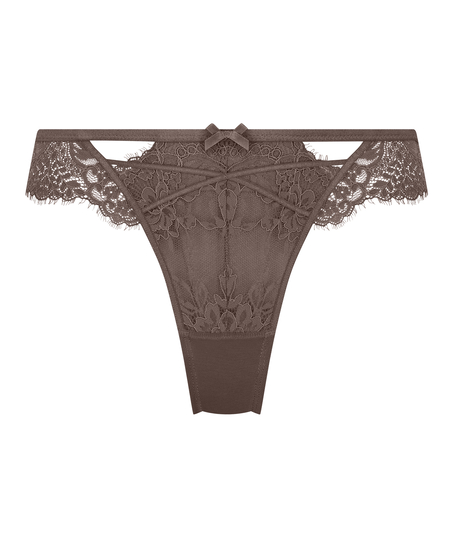 Slip brésilien Arabella, marron