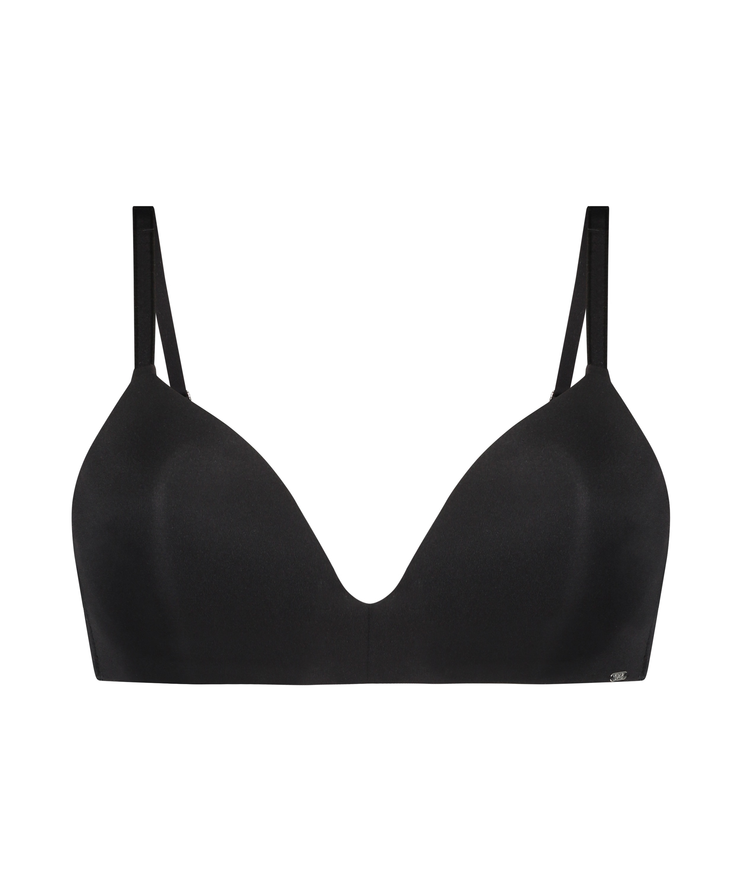 Soutien-gorge sans armatures préformé Mona, Noir, main