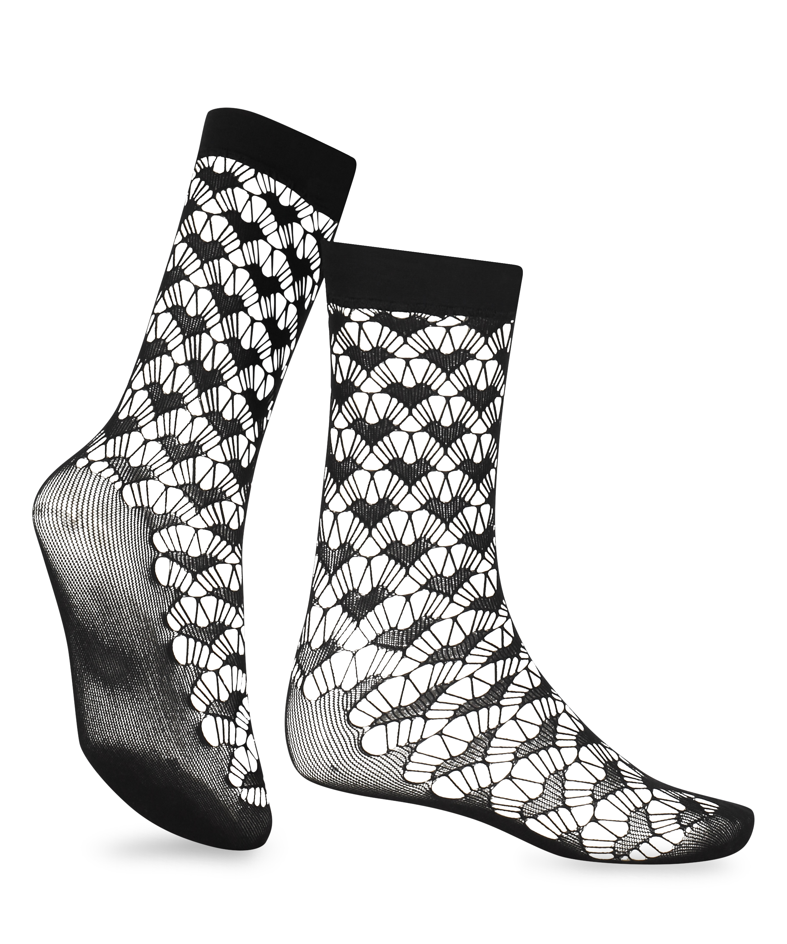 1 paire de chaussettes, Noir, main