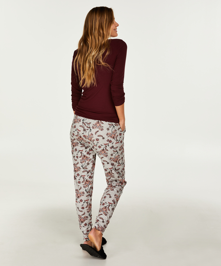 Pyjamahose Loose fit, Grau