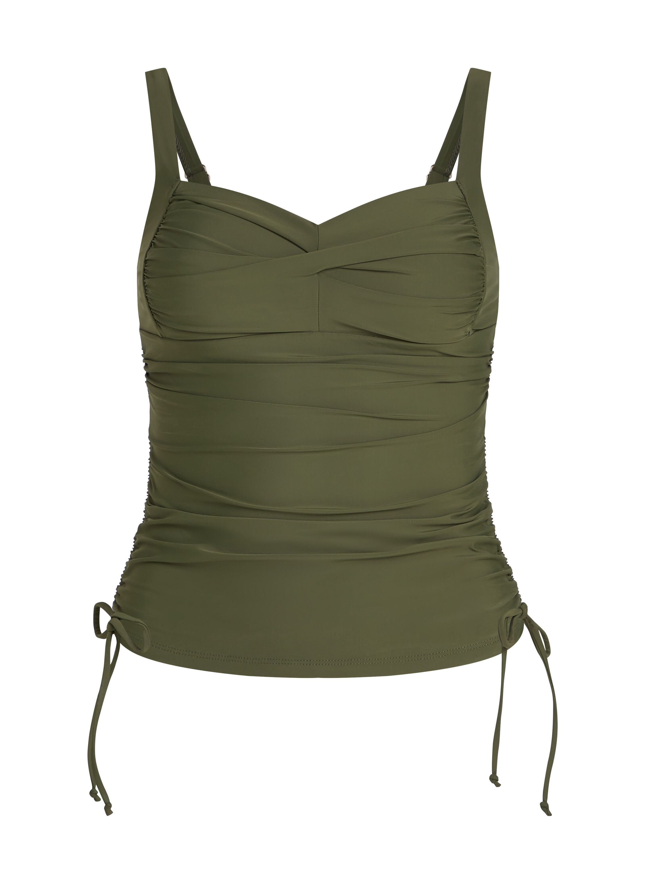Tankini galbant Luna, Vert