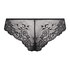 Slip br&eacute;silien Crystal Lace, Noir