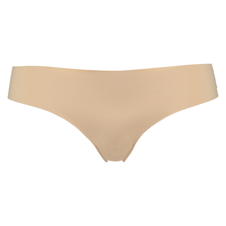 Slip brésilien Invisible coton, Beige