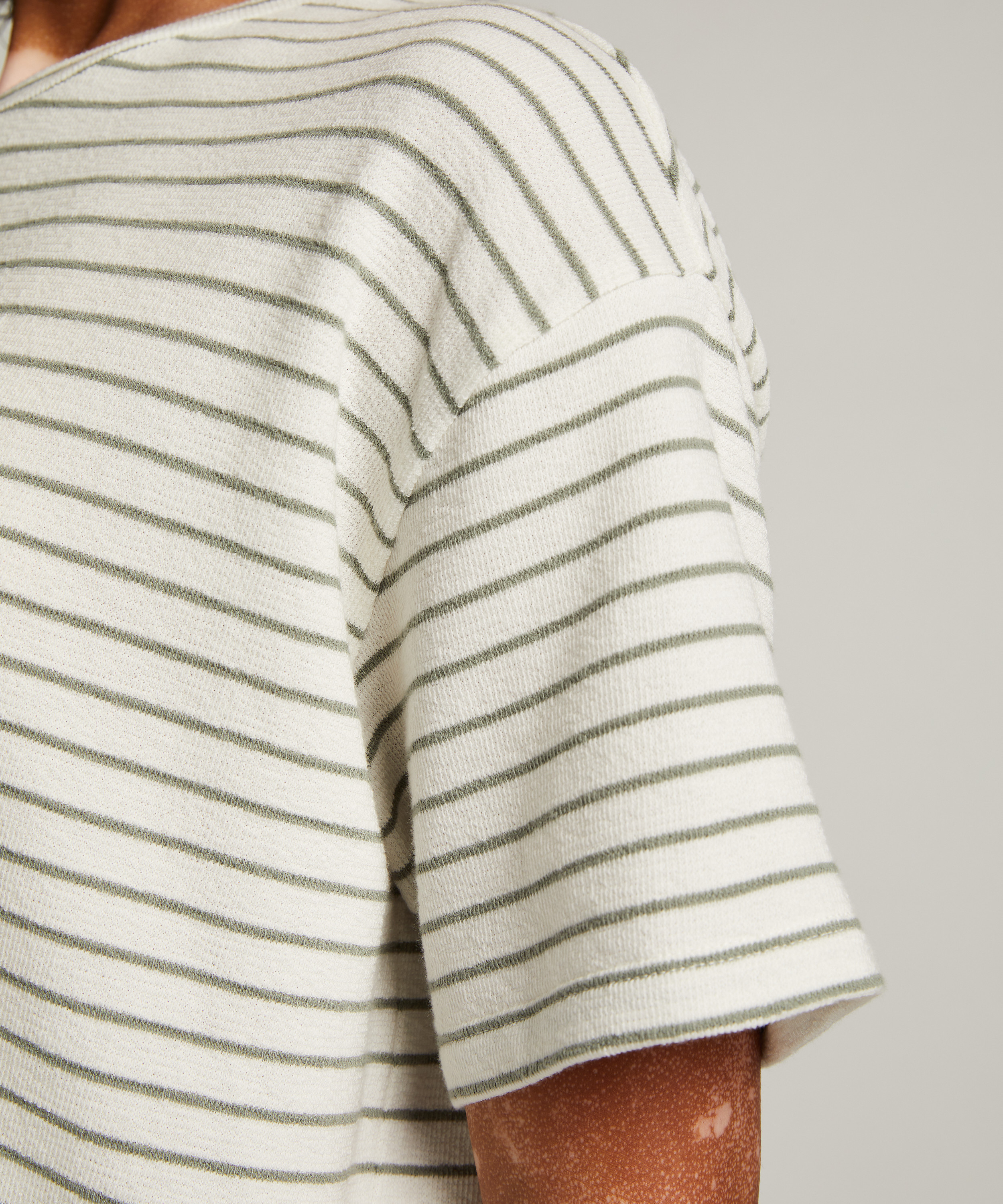 Haut de pyjama, Blanc, main