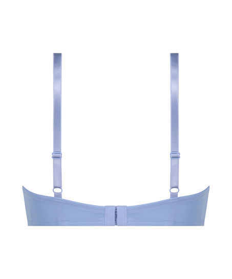 Vorgeformter Bügel-BH Plunge, Blau