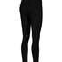 HKMX High Waisted nahtlose Sportleggings, Schwarz