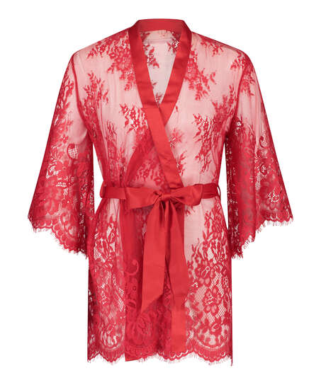 Kimono Lace Isabelle, Rouge