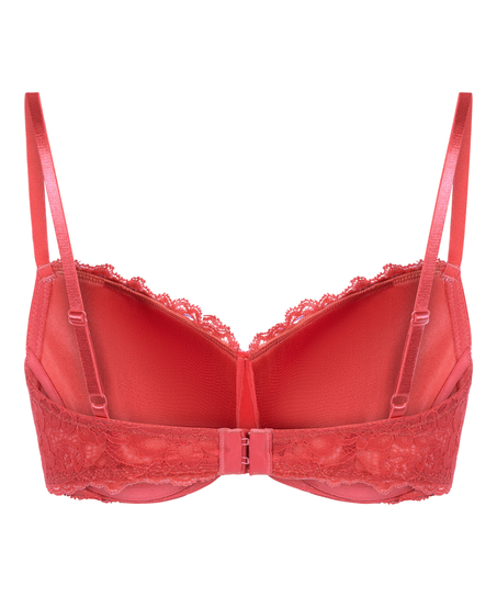 Soutien-gorge &agrave; armatures pr&eacute;form&eacute; Marine, Rouge