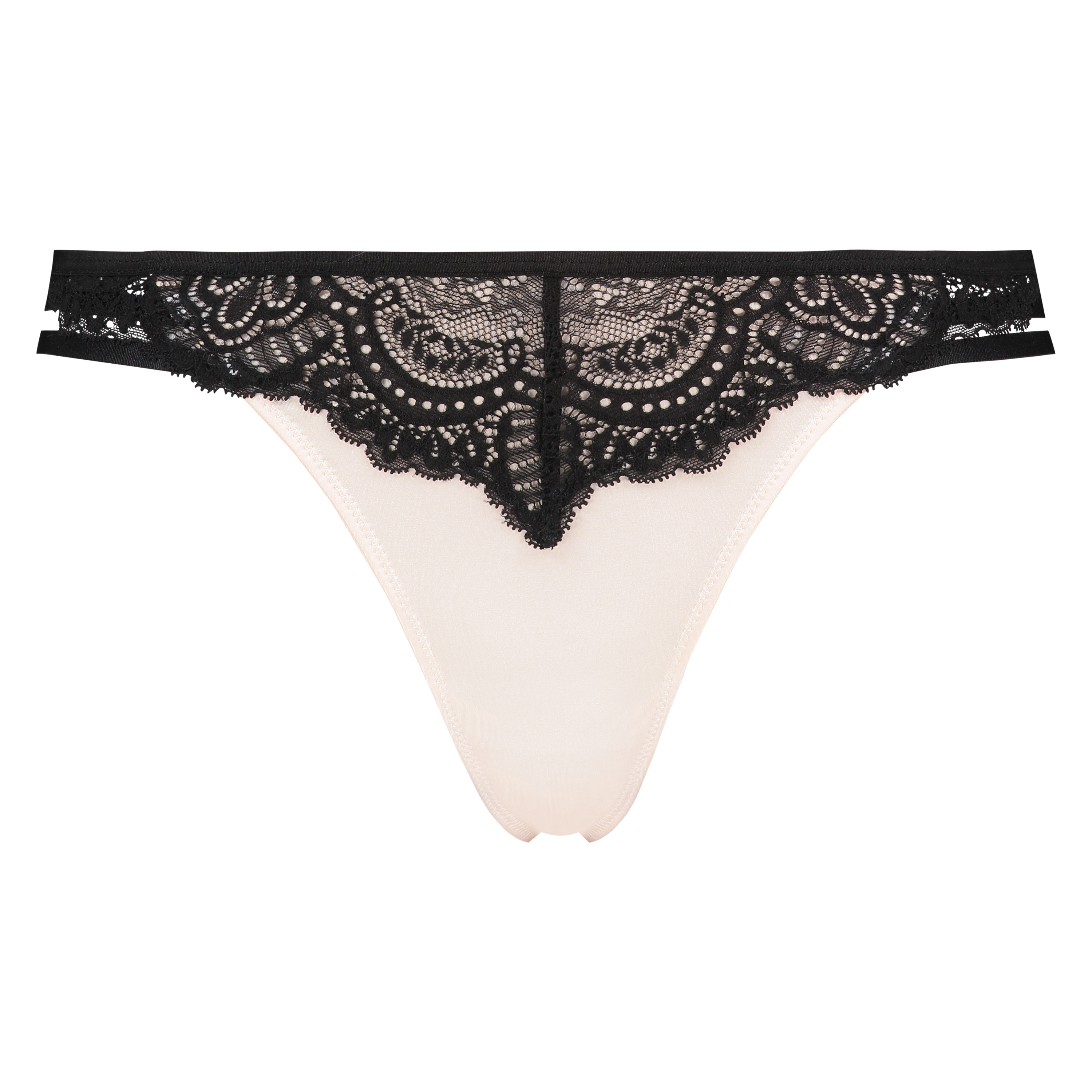Tanga String Orla, Noir, main