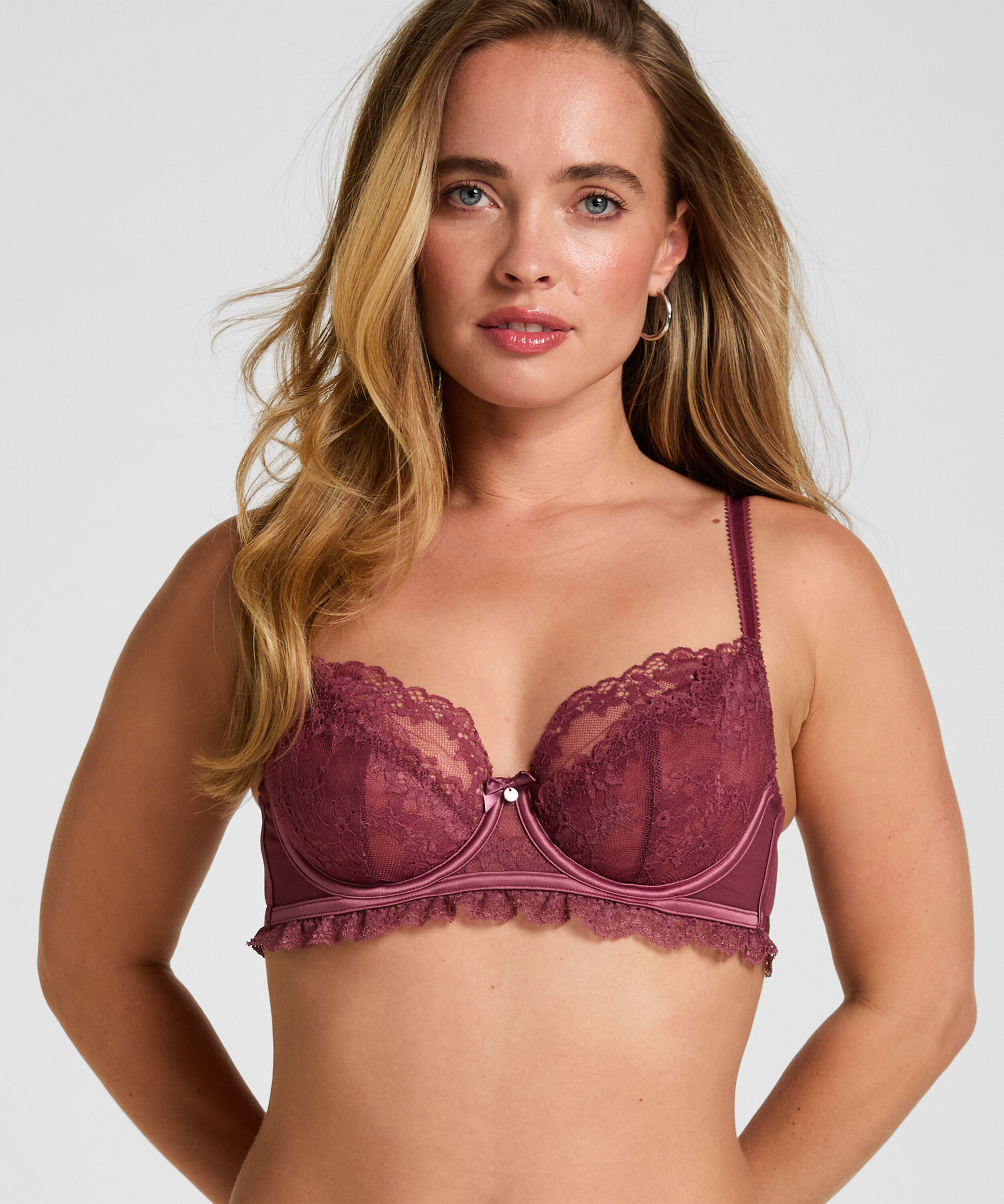 Soutien-gorge à armatures non préformé Naomi, Violet