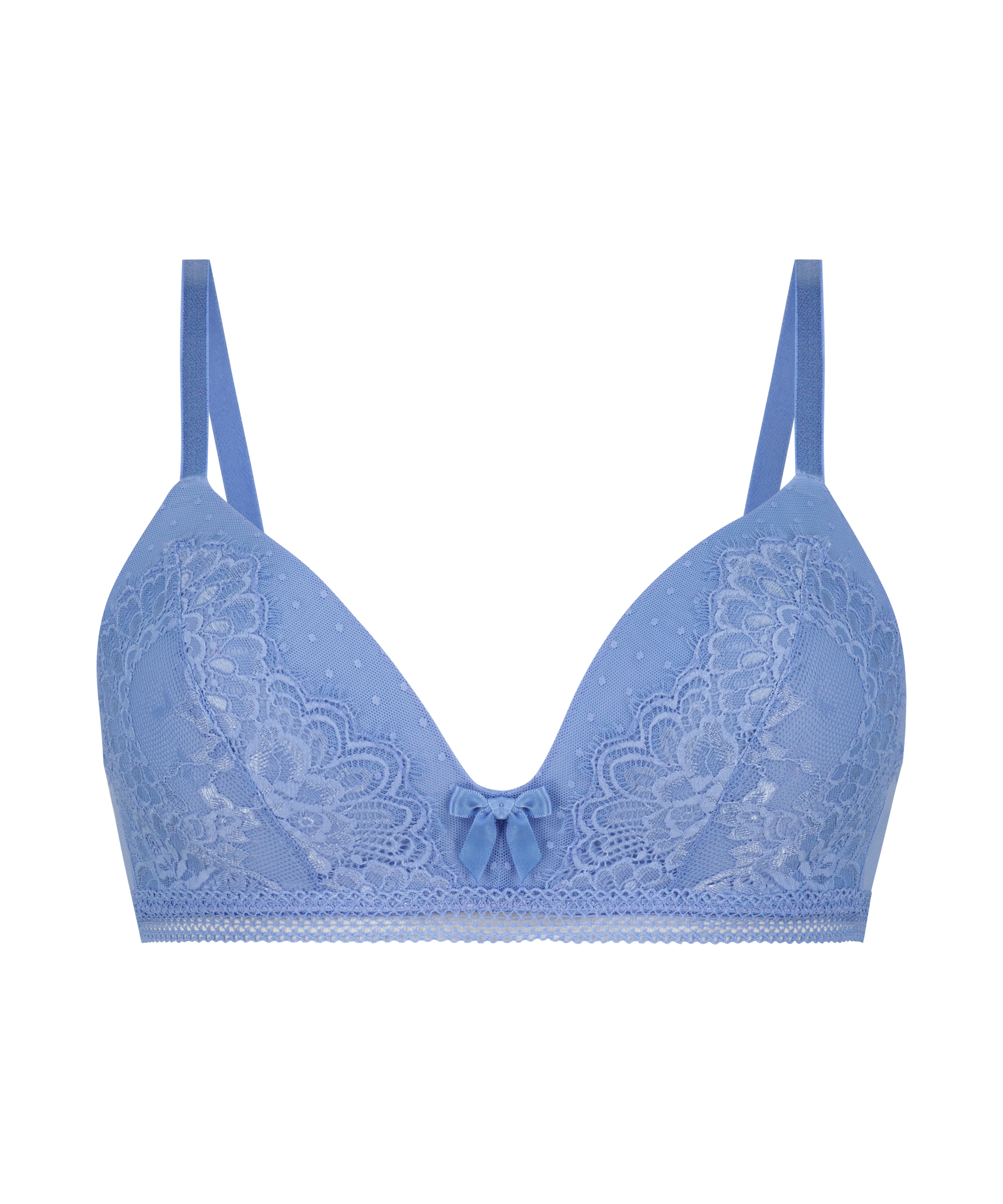 Soutien-gorge préformé sans armature Bessie, Bleu, main