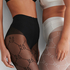 Strumpfhose Fishnet HKM x NA-KD, Schwarz