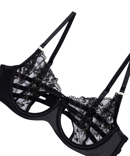 Soutien-gorge à armatures non-préformé Felicia, Noir