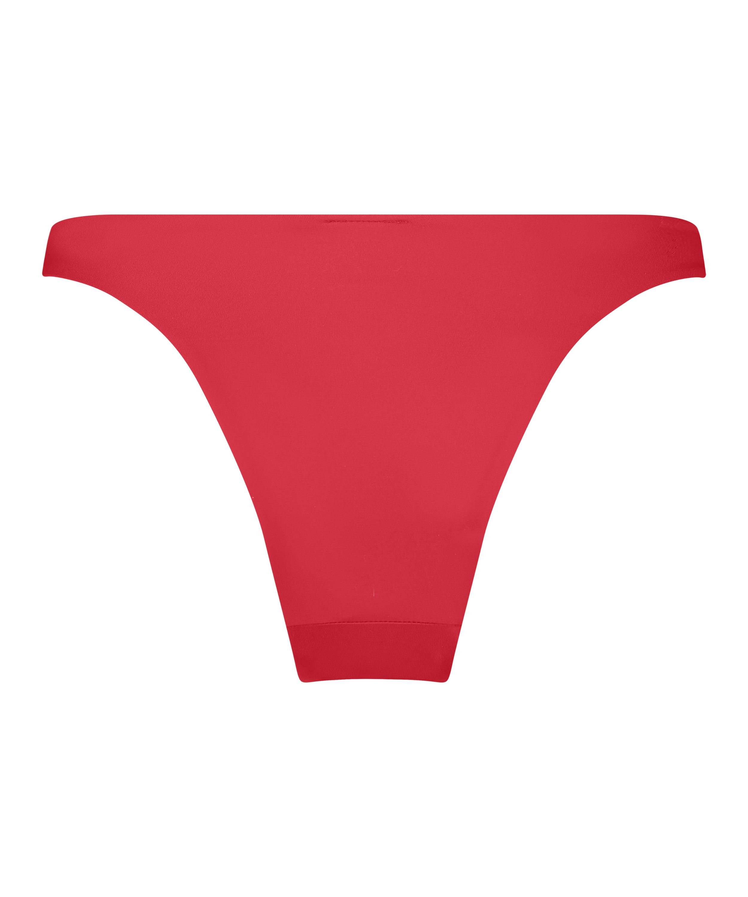 Bikini Slip mit hohem Beinausschnitt Luxe, Rot, main
