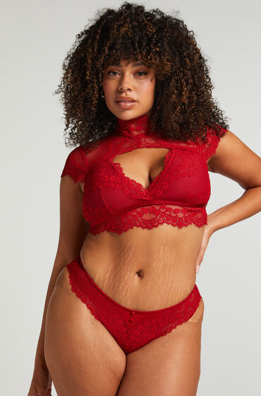 Hunkemöller Slip brésilien Daisy Rouge