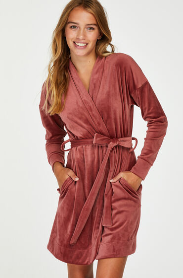 Hunkemöller Peignoir Velvet Rose