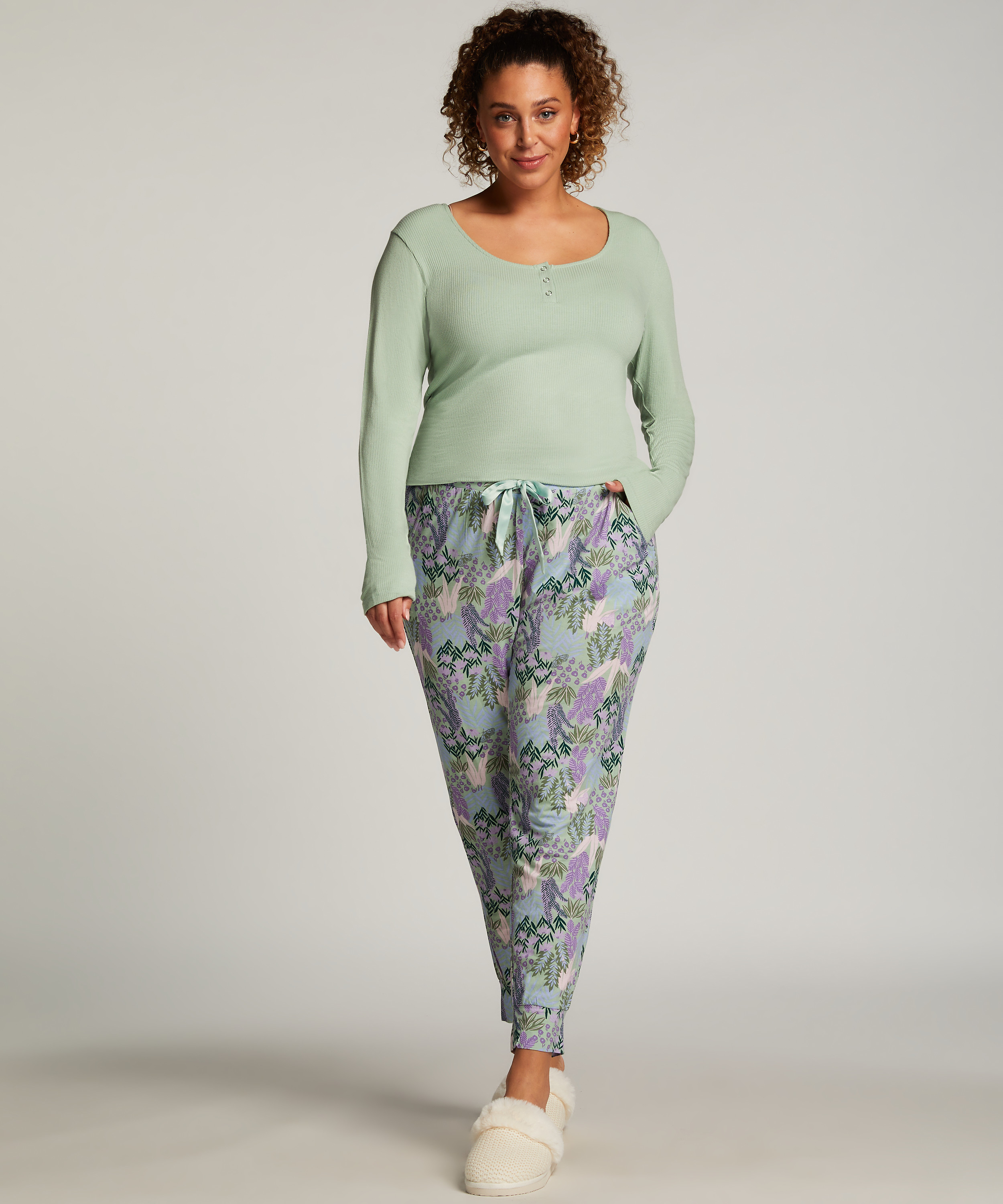 Tall Pantalon de pyjama, Vert, main