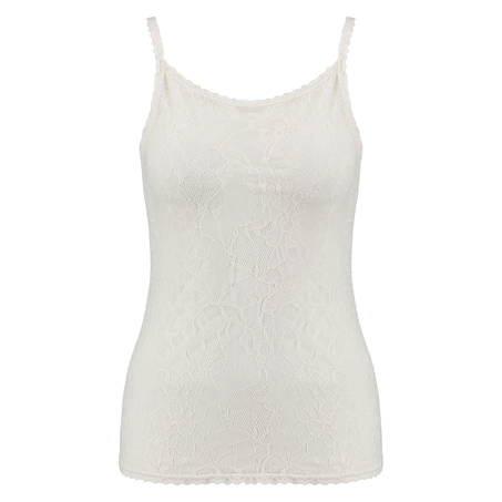 Tank top Lace, Blanc