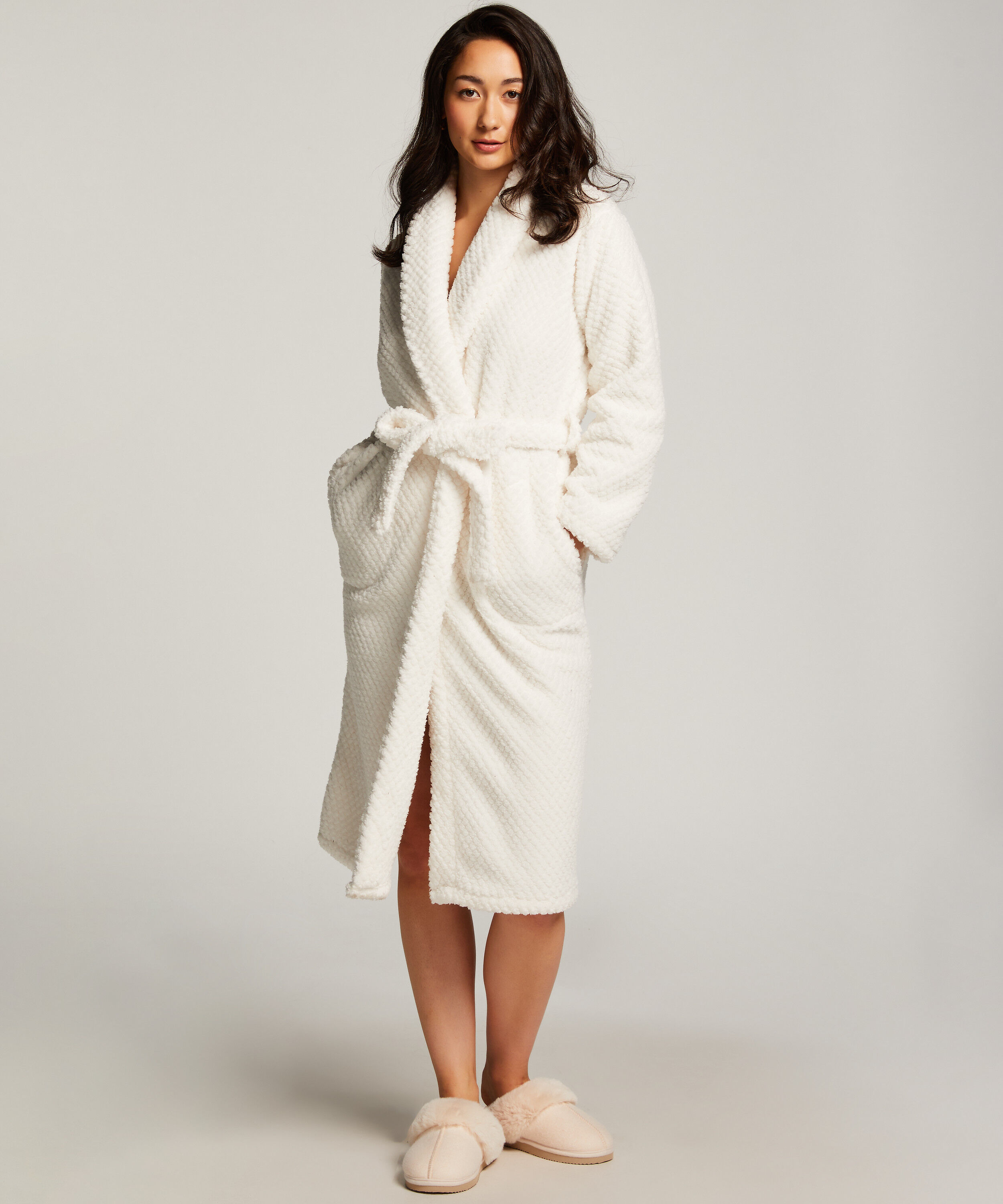Peignoir, Blanc