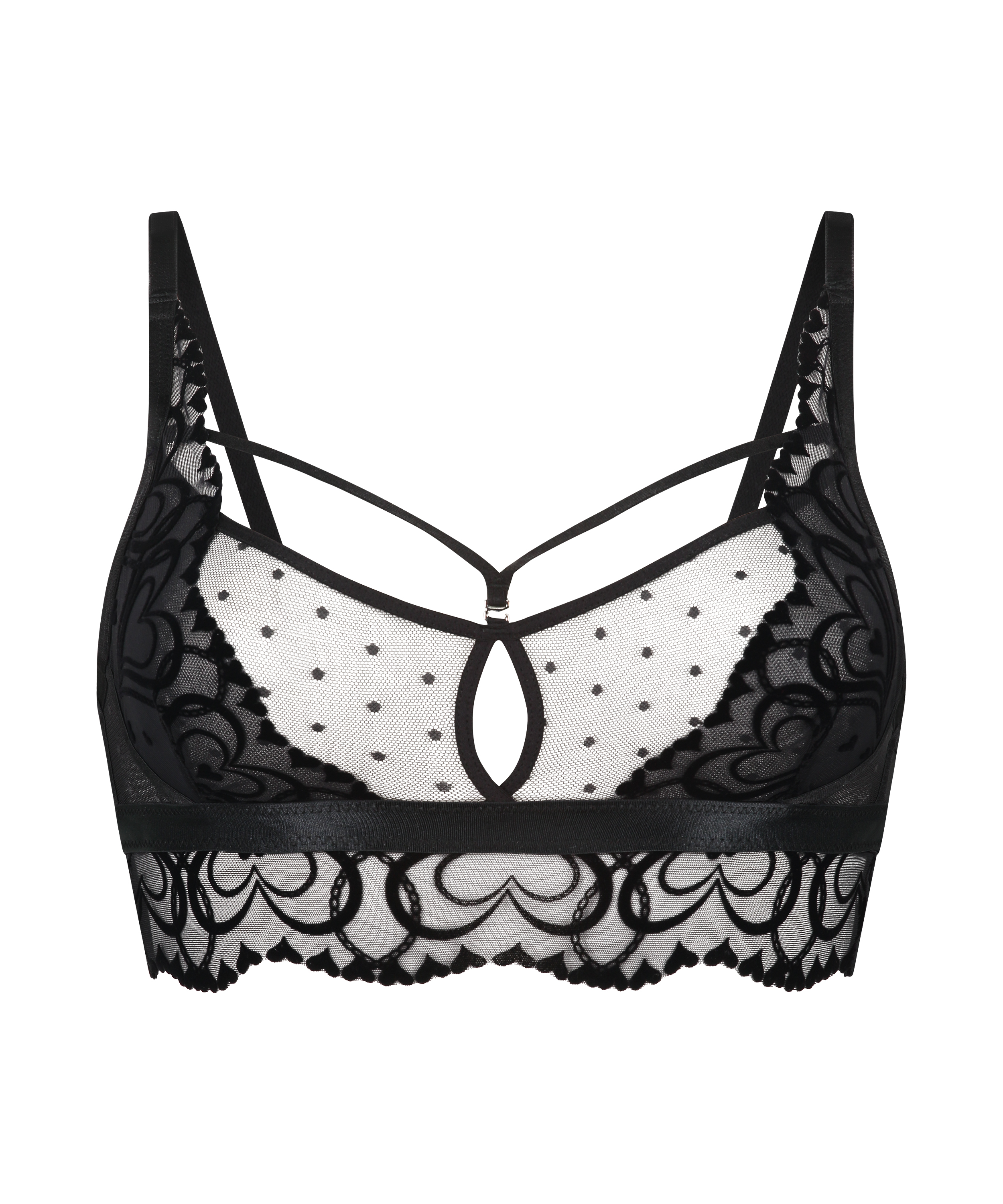 Bralette Pippa, Schwarz, main