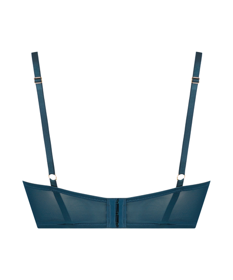 Soutien-gorge push-up à armatures préformé Riri, Bleu