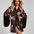 Kimono Satin, Schwarz