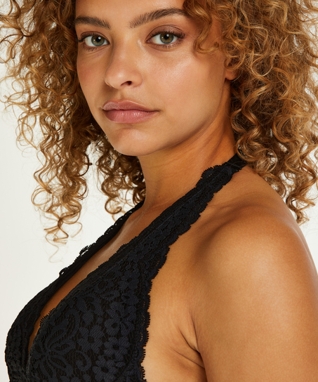 Bralette Rose, Schwarz