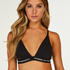 Triangel-Bralette Cutie, Schwarz