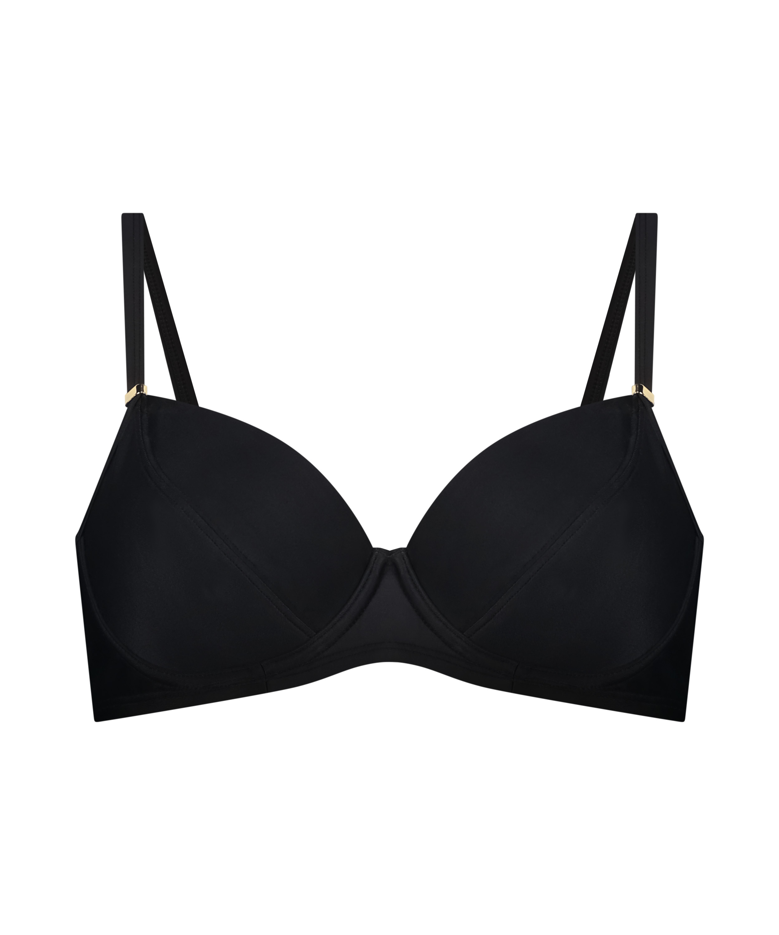 Bikinioberteil Luxe, Schwarz, main