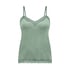 Camisole velours Dentelle, Vert