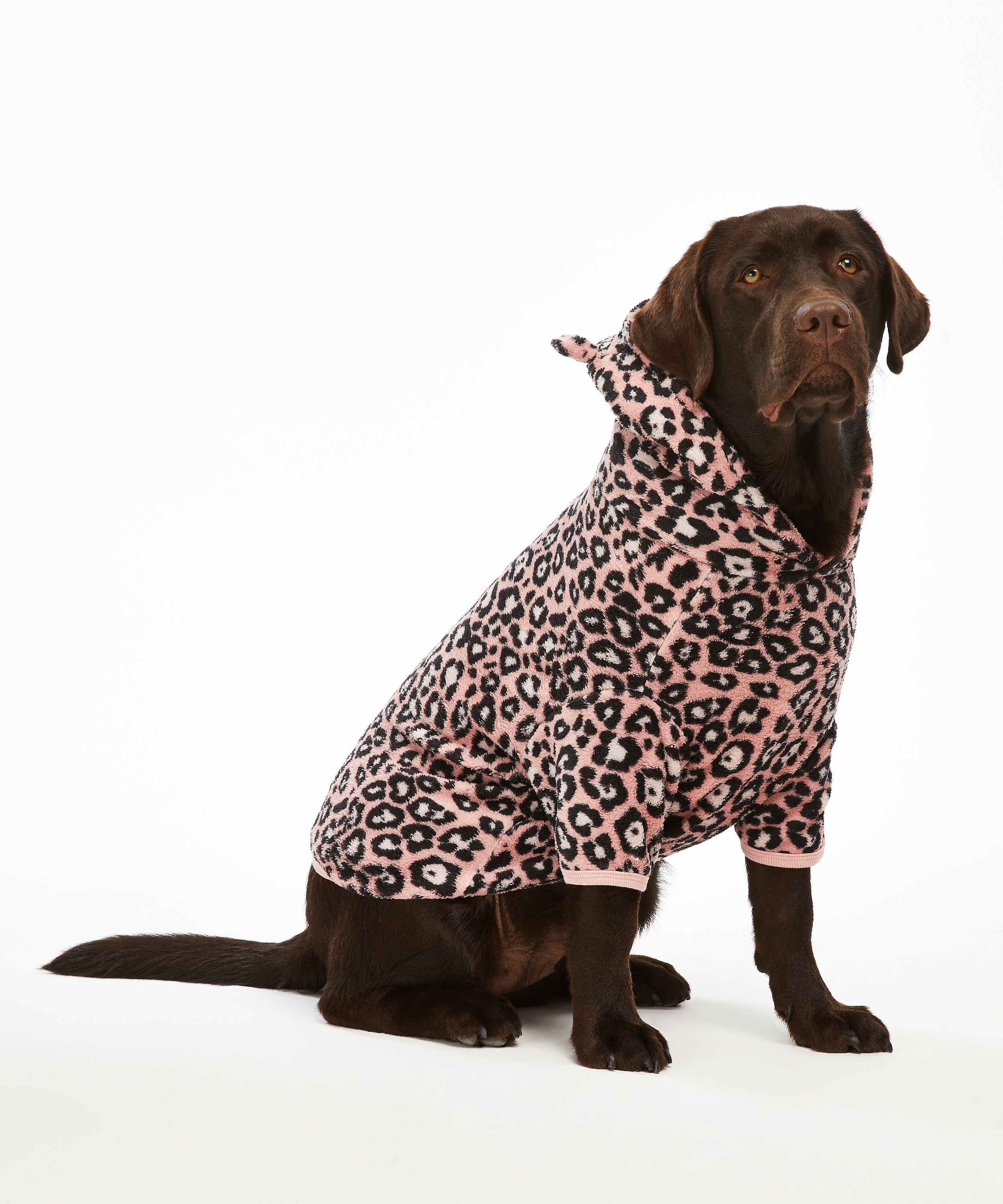 Fleece Hunde-Onesie, Rose, main