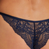 Slip brésilien jambes hautes Kaiden, Bleu
