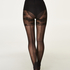 Collant 20 Deniers High Backseam, Noir