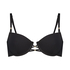Haut de bikini Holbox, Noir