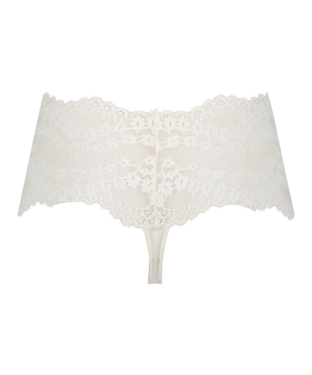 Boxer string Daisy, Blanc